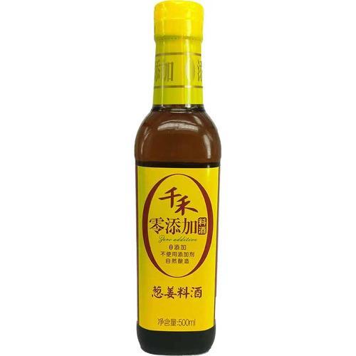 千禾0添加葱姜料酒 500ml