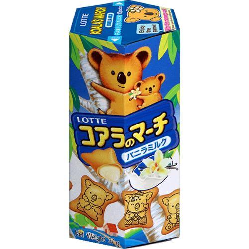 乐天 小熊饼干香草牛奶味 37G