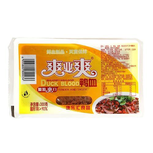 爽亚爽鸭血 300g 17/06/2024