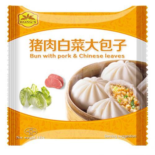 鸿字 白菜猪肉包 单只
