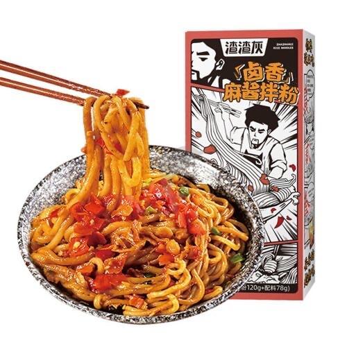 渣渣灰  卤香麻酱拌粉 198g