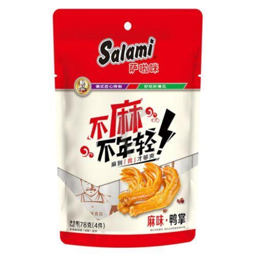 萨啦咪 鸭掌 麻辣味 78G
