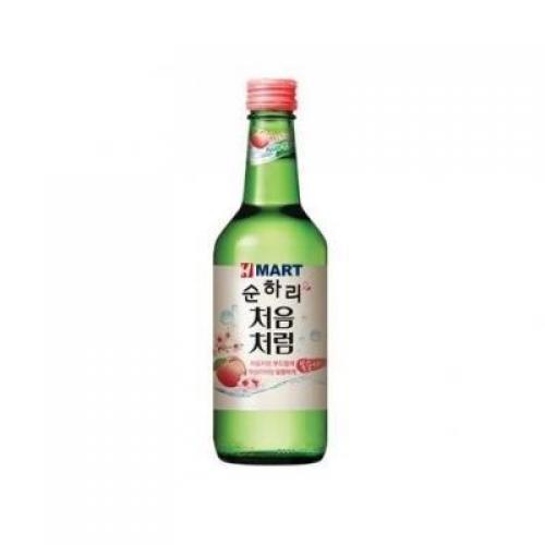 韩国 真露烧酒 13% 水蜜桃味 350ML