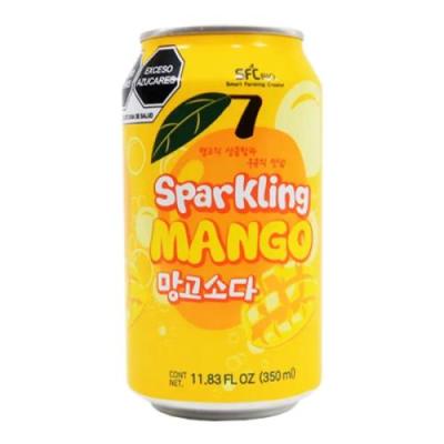 韩国 芒果气泡水 350ML