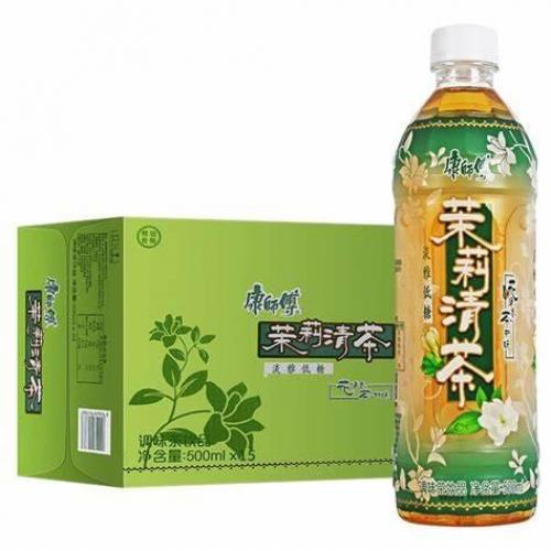 整箱 康师傅 茉莉清茶 15*500ML