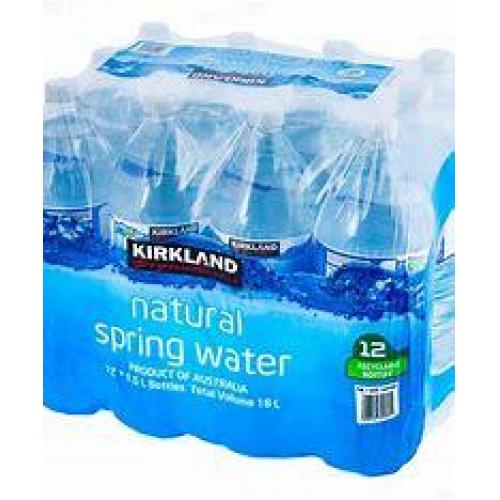 Kirkland 矿泉水 1.5L 12瓶