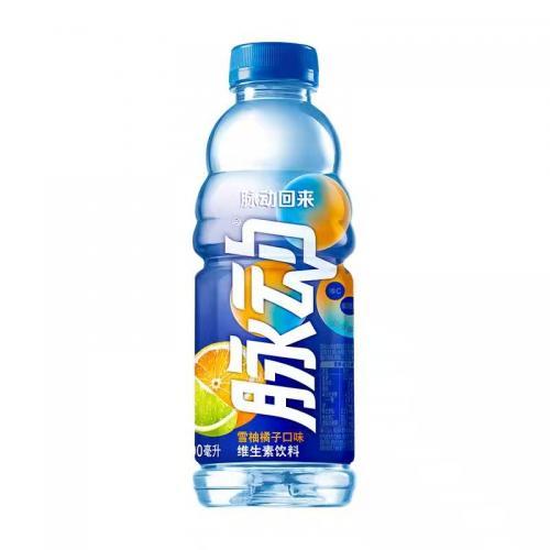 脉动 雪柚橙子600ml