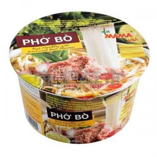 妈妈 牛肉面碗面65g