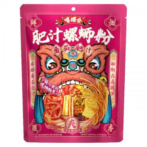 嘻螺会 肥汁螺蛳粉 番茄味 330g