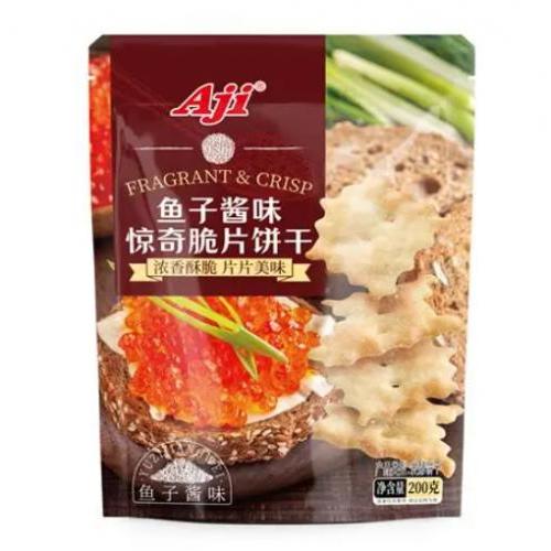 Aji惊奇脆片餅 魚子醬200g