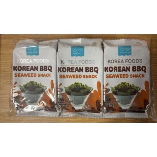 bule ville 即食海苔3连包 bbq