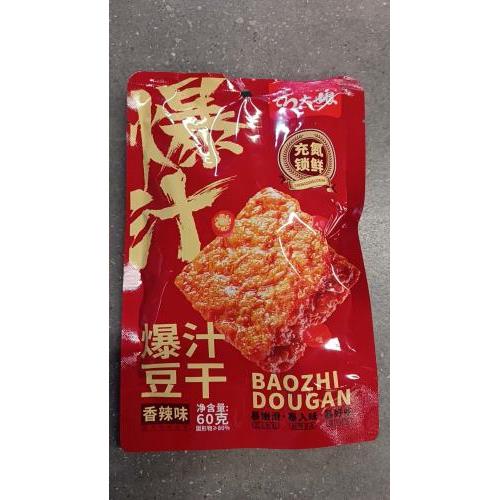巧大娘 爆汁豆干香辣 60g