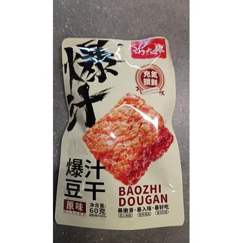 巧大娘 爆汁豆干原味 60g