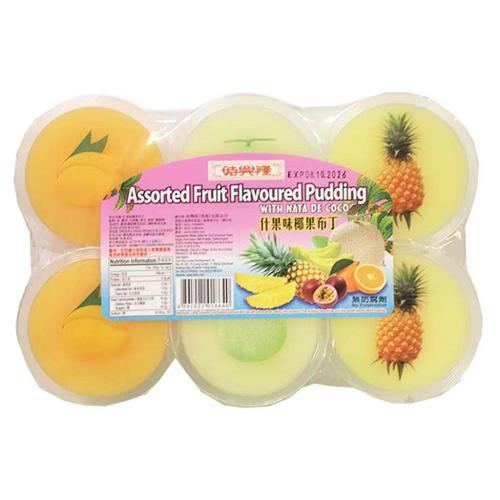 時興隆椰果布丁-什果120gx6