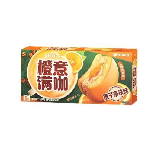 好丽友 橙意满咖派 150g