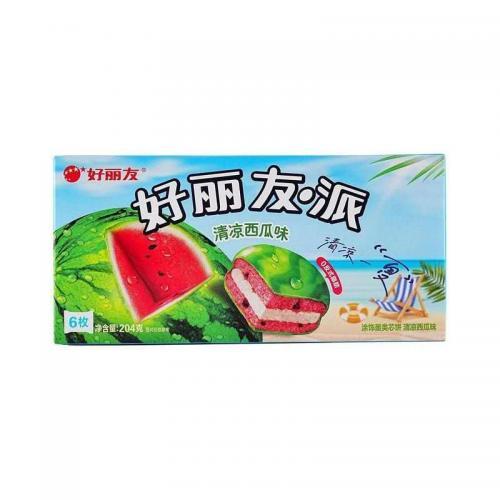 好丽友派 西瓜味 204g