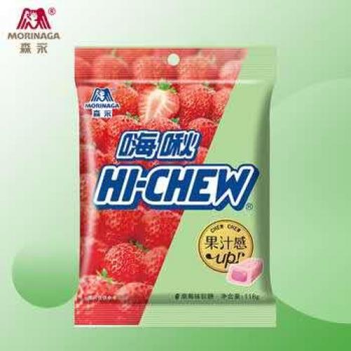 森永草莓味啾好嚼软糖 118g