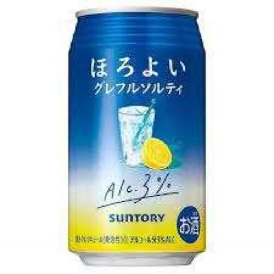 三得利鸡尾酒 咸味柚子味 350ml