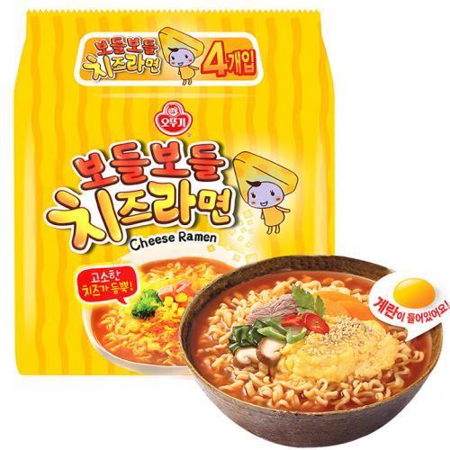 不倒翁 芝士拉面 4x120g