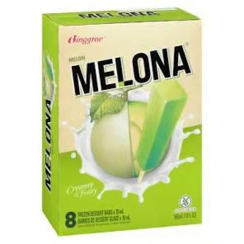 韩国 哈密瓜棒冰 （70ml*8）560ml一盒