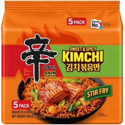 辛 泡菜拌面 685g