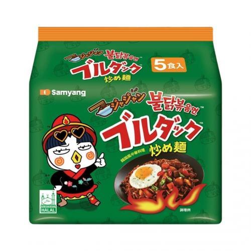 三养火鸡面（炸酱味）（日本版）5连包700g