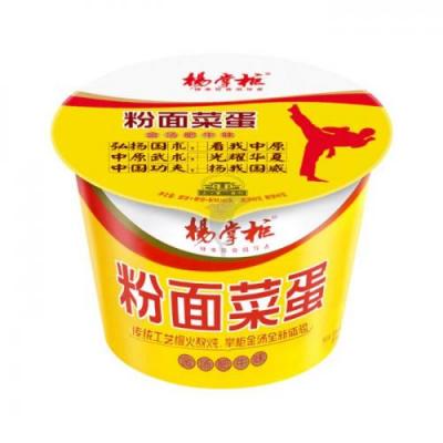 杨掌柜粉⾯菜蛋 ⾦汤肥⽜味183g