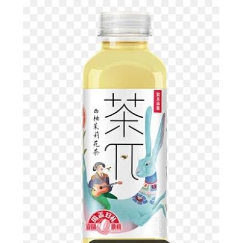农夫⼭泉 茶π西柚茉莉花茶900 ml