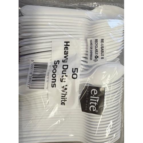 一次性 勺子 50pcs