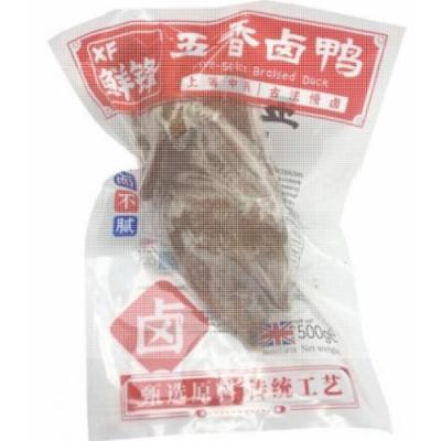 鲜锋 五香卤鸭 (袋) 500g