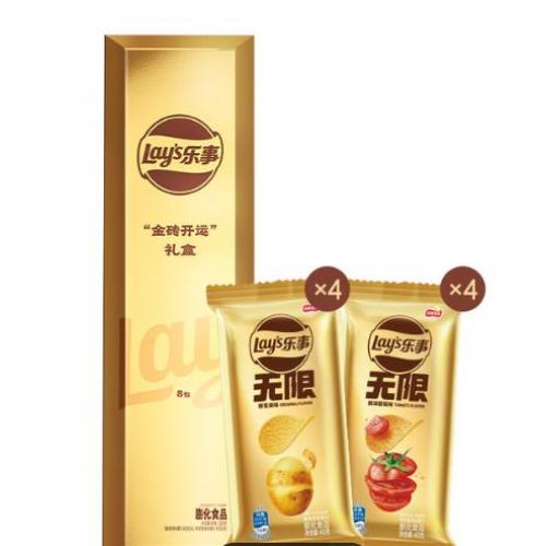 乐事 金砖招财礼盒320g