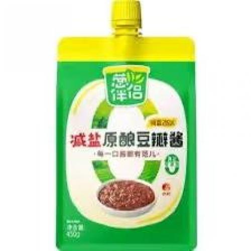 蔥伴侶減鹽豆瓣醬-吸嘴装450g
