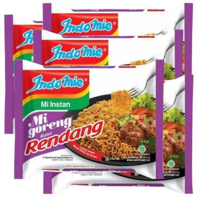 Indomie撈麵-辣牛肉味80g(5pks)