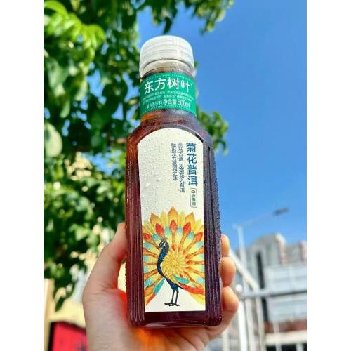 農夫山泉東方樹葉-菊花普洱茶500ml