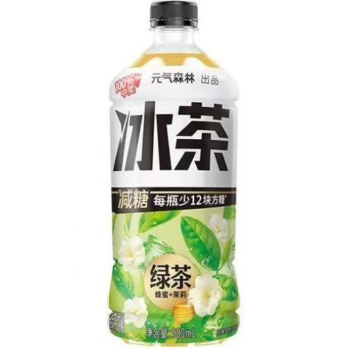 元⽓森林 冰蜜茉莉味绿茶 900ml