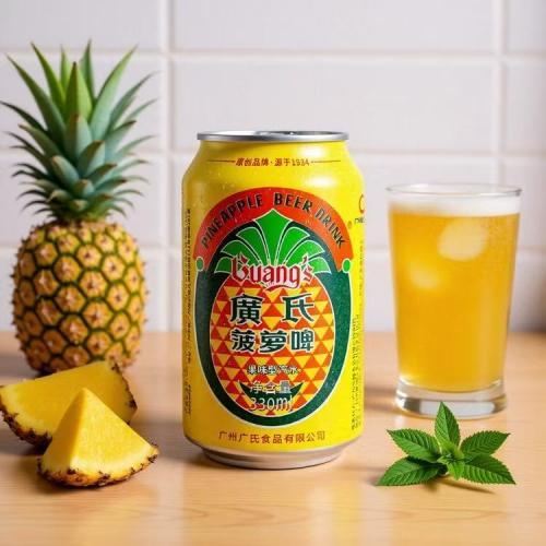 广氏 菠萝啤果味型汽水 330ml